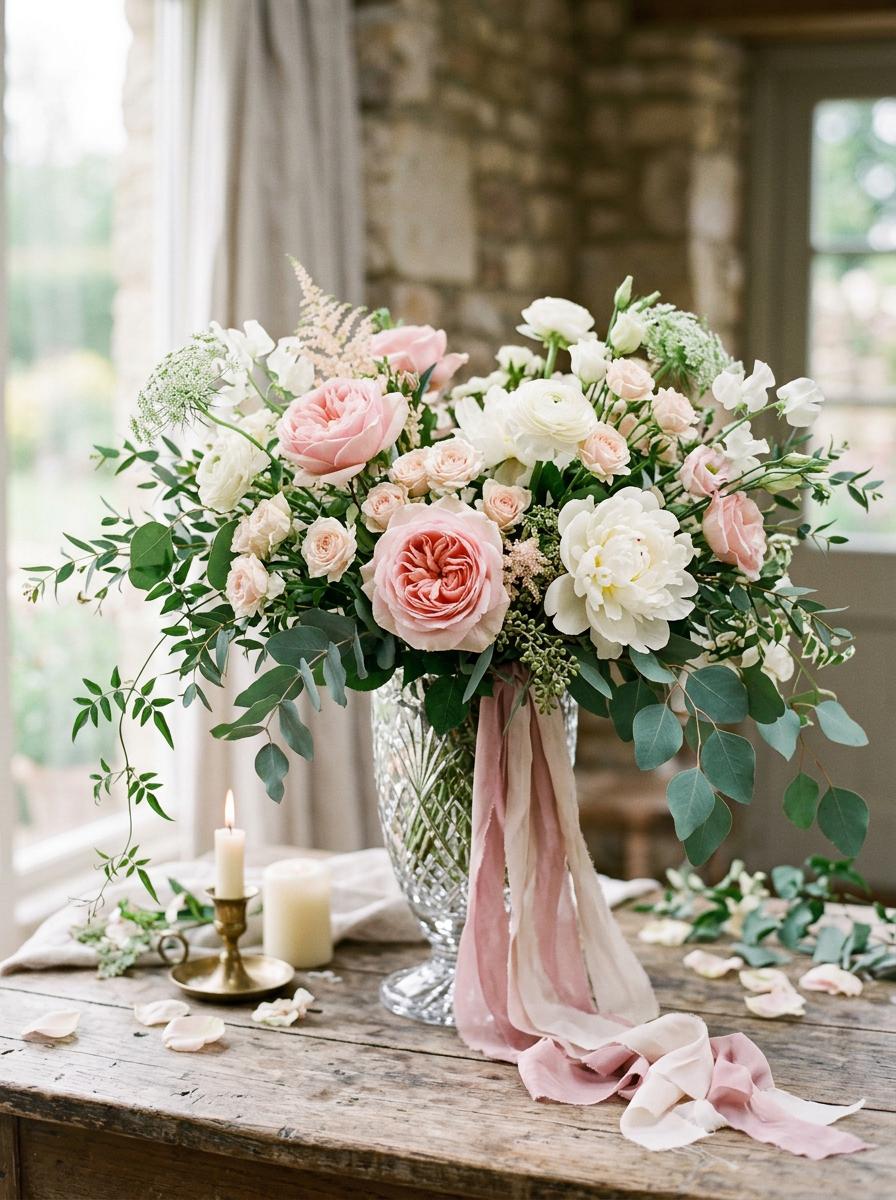 Floral arrangement als voorbeeld van onze aandacht voor detail